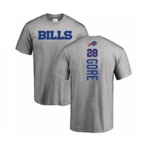 Buffalo Bills #28 Frank Gore Ash Backer T-Shirt