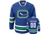 Vancouver Canucks customized jerseys blue third man hockey