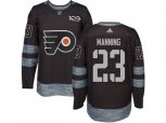 Adidas Philadelphia Flyers #23 Brandon Manning Black 1917-2017 100th Anniversary Stitched NHL Jersey