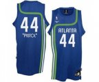 Adidas Atlanta Hawks #44 Pete Maravich Swingman Light Blue Pistol NBA Jersey