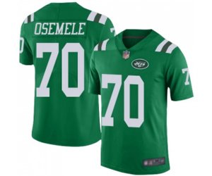 New York Jets #70 Kelechi Osemele Limited Green Rush Vapor Untouchable Football Jersey