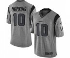 Houston Texans #10 DeAndre Hopkins Limited Gray Gridiron Football Jersey