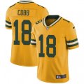Green Bay Packers #18 Randall Cobb Limited Gold Rush Vapor Untouchable NFL Jersey