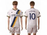 Los Angeles Galaxy #10 Giovani Home Soccer Club Jersey