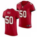 Tampa Bay Buccaneers #50 Vita Vea Nike Home Red Vapor Limited Jersey