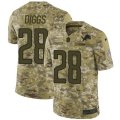 Detroit Lions #28 Quandre Diggs Limited Camo 2018 Salute to Service NFL Jersey