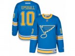 Reebok St. Louis Blues #10 Scottie Upshall Authentic Blue 2017 Winter Classic NHL Jersey