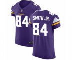 Minnesota Vikings #84 Irv Smith Jr. Purple Team Color Vapor Untouchable Elite Player Football Jersey