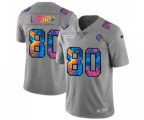 Cleveland Browns #80 Jarvis Landry Multi-Color 2020 NFL Crucial Catch NFL Jersey Greyheather