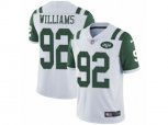 New York Jets #92 Leonard Williams Vapor Untouchable Limited White NFL Jersey