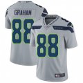 Seattle Seahawks #88 Jimmy Graham Grey Alternate Vapor Untouchable Limited Player NFL Jersey