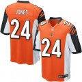 Cincinnati Bengals #24 Adam Jones Game Orange Alternate NFL Jersey