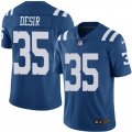 Indianapolis Colts #35 Pierre Desir Limited Royal Blue Rush Vapor Untouchable NFL Jersey