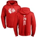 Chicago Blackhawks #78 Nathan Noel Red One Color Backer Pullover Hoodie
