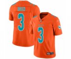 Miami Dolphins #3 Josh Rosen Limited Orange Inverted Legend Football Jersey