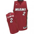 Miami Heat #2 Wayne Ellington Swingman Red Alternate NBA Jersey