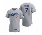 Los Angeles Dodgers Julio Urias Nike Gray Authentic 2020 Road Jersey