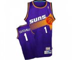 Phoenix Suns #1 Penny Hardaway Swingman Purple Throwback Basketball Jersey