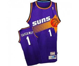 Phoenix Suns #1 Penny Hardaway Swingman Purple Throwback Basketball Jersey