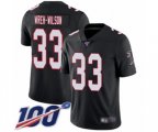 Atlanta Falcons #33 Blidi Wreh-Wilson Black Alternate Vapor Untouchable Limited Player 100th Season Football Jersey