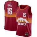 Denver Nuggets #15 Nikola Jokic Nike Red 2020-21 Swingman Player Jersey