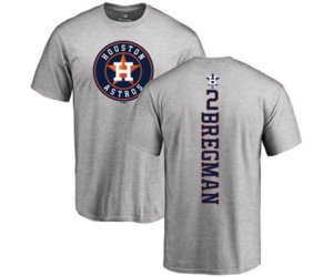 Houston Astros #2 Alex Bregman Replica Orange Alternate Cool Base Baseball Jersey