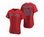 Boston Red Sox Kevin Plawecki Nike Red Authentic 2020 Alternate Jersey