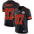 Kansas City Chiefs #97 Allen Bailey Limited Black Rush Vapor Untouchable NFL Jersey