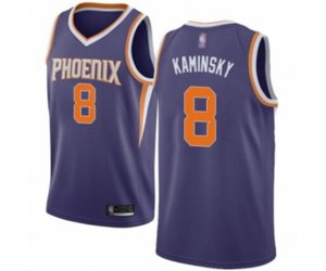 Phoenix Suns #8 Frank Kaminsky Swingman Purple Basketball Jersey - Icon Edition
