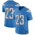 Los Angeles Chargers #23 Dexter McCoil Electric Blue Alternate Vapor Untouchable Limited Player NFL Jersey