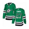 Dallas Stars #27 Erik Condra Authentic Green Drift Fashion NHL Jersey