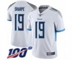 Tennessee Titans #19 Tajae Sharpe White Vapor Untouchable Limited Player 100th Season Football Jersey