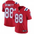 New England Patriots #88 Martellus Bennett Red Alternate Vapor Untouchable Limited Player NFL Jersey