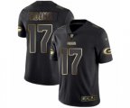 Green Bay Packers #17 Davante Adams Limited Black Gold Vapor Untouchable Limited Football Jersey