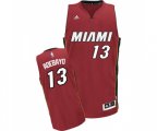 Miami Heat #13 Edrice Adebayo Swingman Red Basketball Jersey Statement Edition