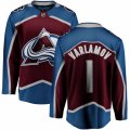 Colorado Avalanche #1 Semyon Varlamov Fanatics Branded Maroon Home Breakaway NHL Jersey