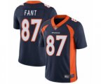 Denver Broncos #87 Noah Fant Navy Blue Alternate Vapor Untouchable Limited Player Football Jersey