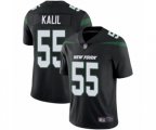 New York Jets #55 Ryan Kalil Black Alternate Vapor Untouchable Limited Player Football Jersey