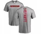 San Francisco 49ers #29 Jaquiski Tartt Ash Backer T-Shirt