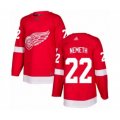 Detroit Red Wings #22 Patrik Nemeth Authentic Red Home Hockey Jersey