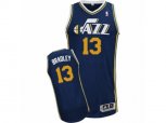 Utah Jazz #13 Tony Bradley Swingman Navy Blue Road NBA Jersey