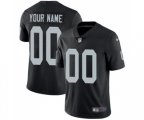 Oakland Raiders Customized Black Team Color Vapor Untouchable Limited Player Football Jersey