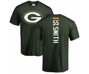 Green Bay Packers #55 Za\'Darius Smith Green Backer T-Shirt