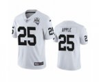 Las Vegas Raiders #25 Eli Apple White 2020 Inaugural Season Vapor Limited Jersey