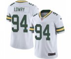 Green Bay Packers #94 Dean Lowry White Vapor Untouchable Limited Player Football Jersey