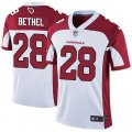 Arizona Cardinals #28 Justin Bethel White Vapor Untouchable Limited Player NFL Jersey