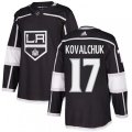 Los Angeles Kings #17 Ilya Kovalchuk Black Home Authentic Stitched NHL Jersey