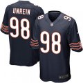 Chicago Bears #98 Mitch Unrein Game Navy Blue Team Color NFL Jersey