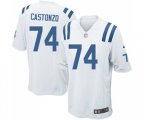 Indianapolis Colts #74 Anthony Castonzo Game White Football Jersey