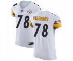 Pittsburgh Steelers #78 Alejandro Villanueva White Vapor Untouchable Elite Player Football Jersey